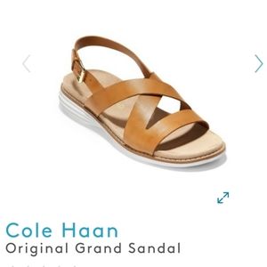 Cole Haan Original Grand Sandal leather pecan